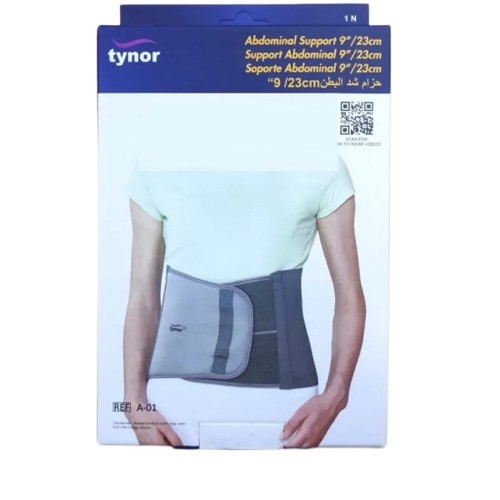 Tynor abdominal support front view
